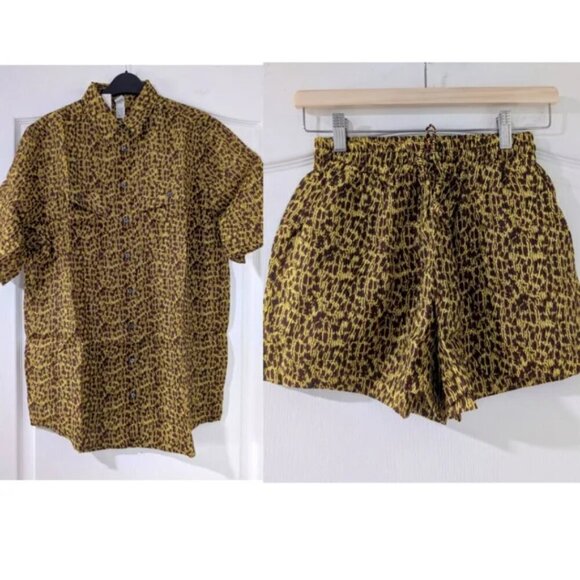 NWT Tropic of C | Desert Flower Shirt & Short Set - Picture 2 of 14